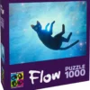 Puzzle 1000 el. Flow - Czarny kot