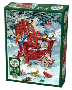 Puzzle 1000 el. Fotel dla ptaków
