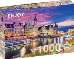 Puzzle 1000 el. Gandawa / Belgia