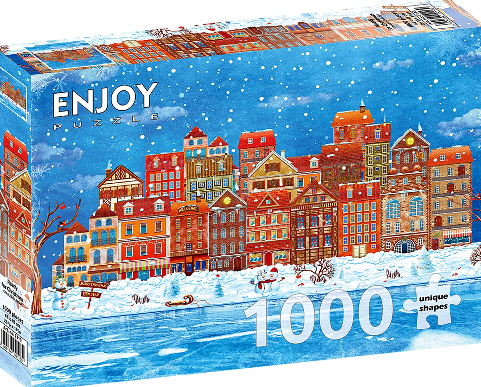 Puzzle 1000 el. Gotowi na święta