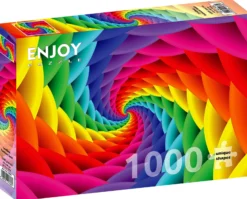 Puzzle 1000 el. Gradientowy kolorowy wir