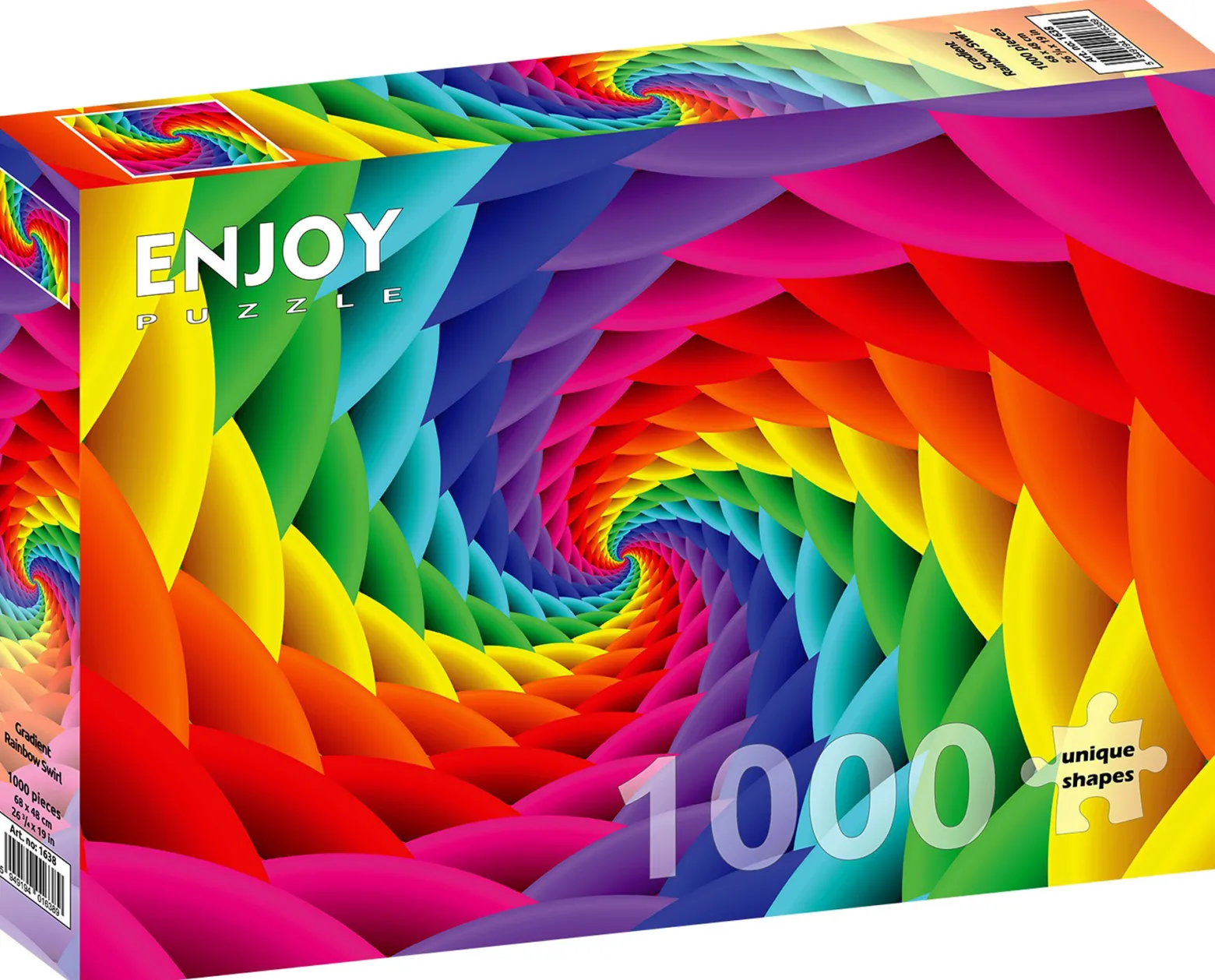 Puzzle 1000 el. Gradientowy kolorowy wir