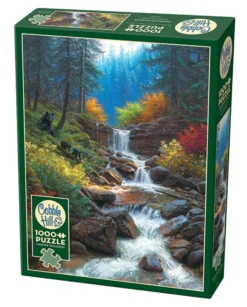 Puzzle 1000 el. Górski wodospad