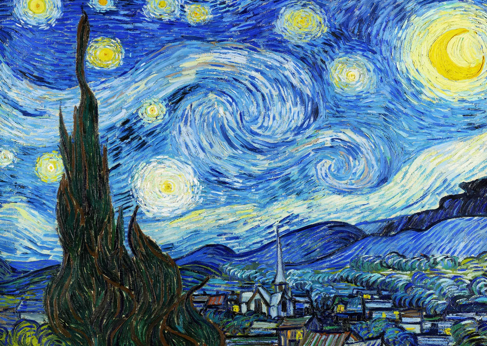 Puzzle 1000 el. Gwiaździsta noc, Vincent van Gogh