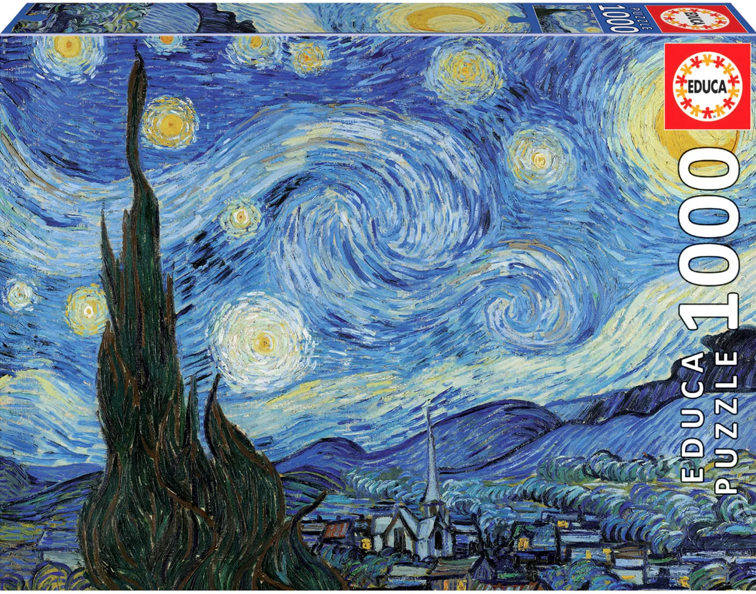 Puzzle 1000 el. Gwiaździsta noc, Vincent van Gogh