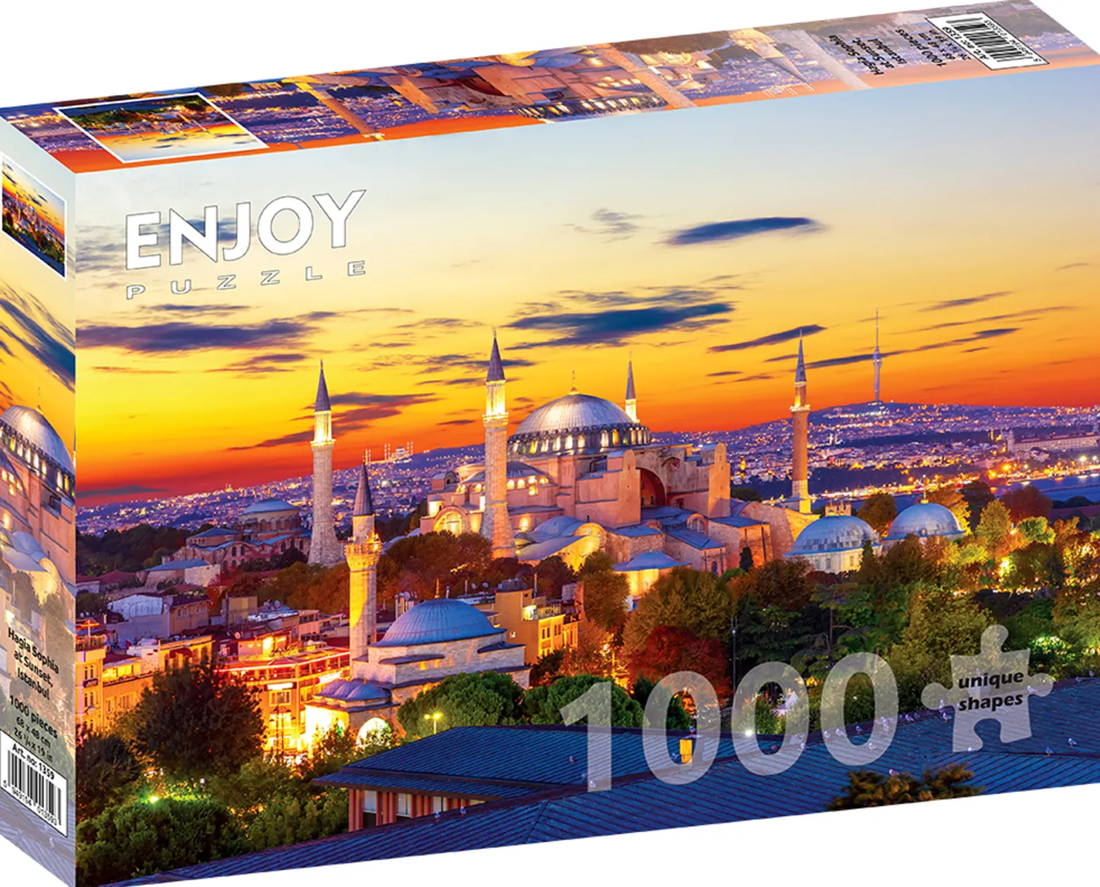Puzzle 1000 el. Hagia Sophia / Stambuł / Turcja