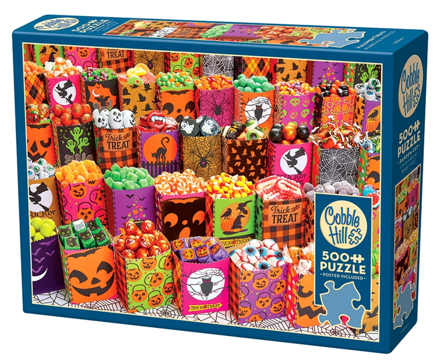Puzzle 500 el. Halloweenowe smakołyki
