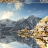 Puzzle 1500 el. Hallstatt zimą / Austria