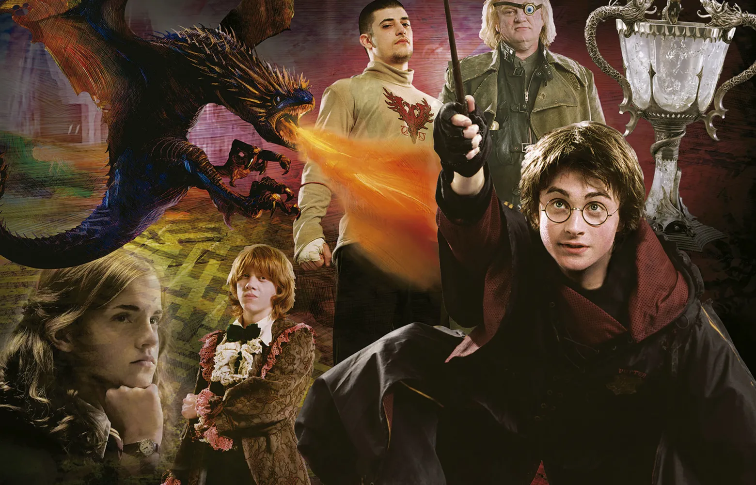 Puzzle 1000 el. Harry Potter (miniatura)