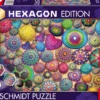 Puzzle 592 el. HEXAGON Mandala