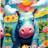 Puzzle 1000 el. Hipopotam