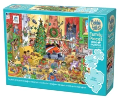 Puzzle 350 el. Jak złapać Świętego Mikołaja?