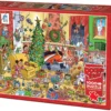 Puzzle 1000 el. Jak złapać Świętego Mikołaja?