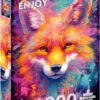 Puzzle 1000 el. Jaskrawy lis