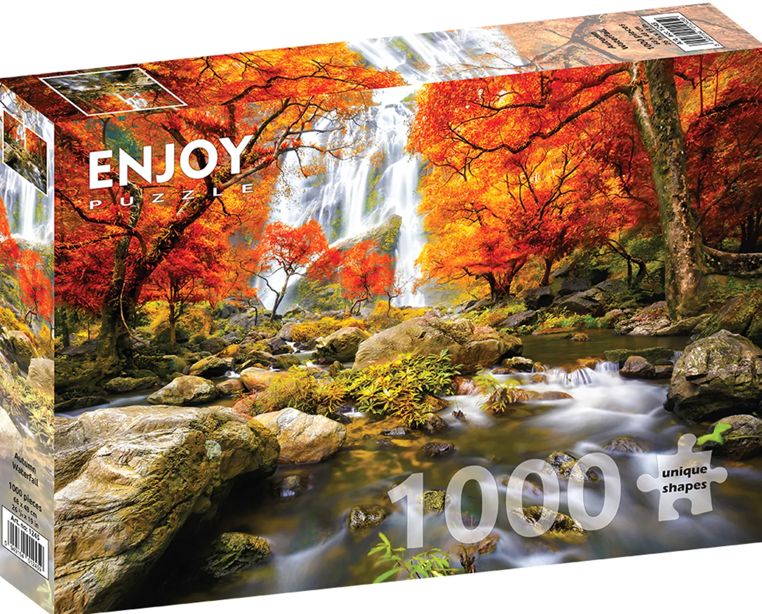 Puzzle 1000 el. Jesienny wodospad