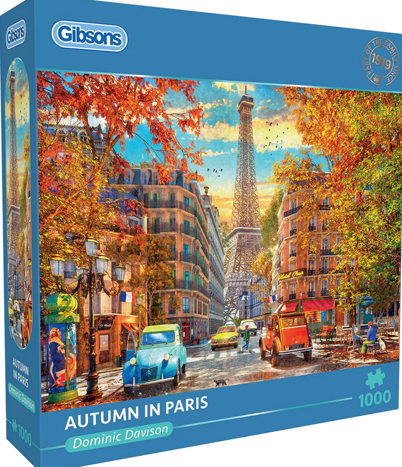 Puzzle 1000 el. Jesień w Paryżu / Francja
