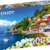 Puzzle 1000 el. Jezioro Como / Lombardia / Włochy