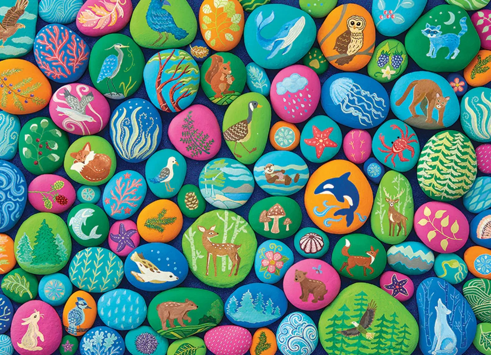 Puzzle 1000 el. Kanadyjskie kamienie (Północny zachód)