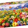 Puzzle 1000 el. Łąka pełna kwiatów