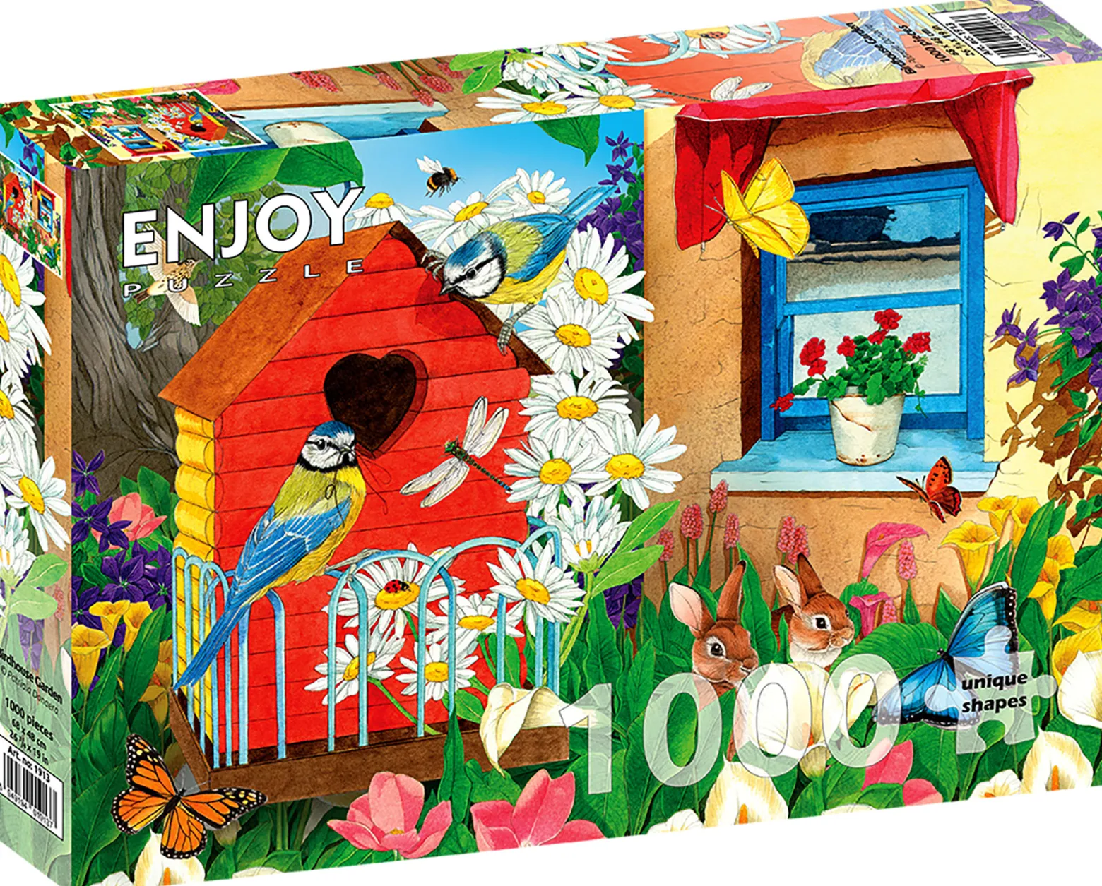 Puzzle 1000 el. Karmnik dla ptaków