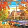 Puzzle 1000 el. Katedra Notre Dame / Paryż / Francja