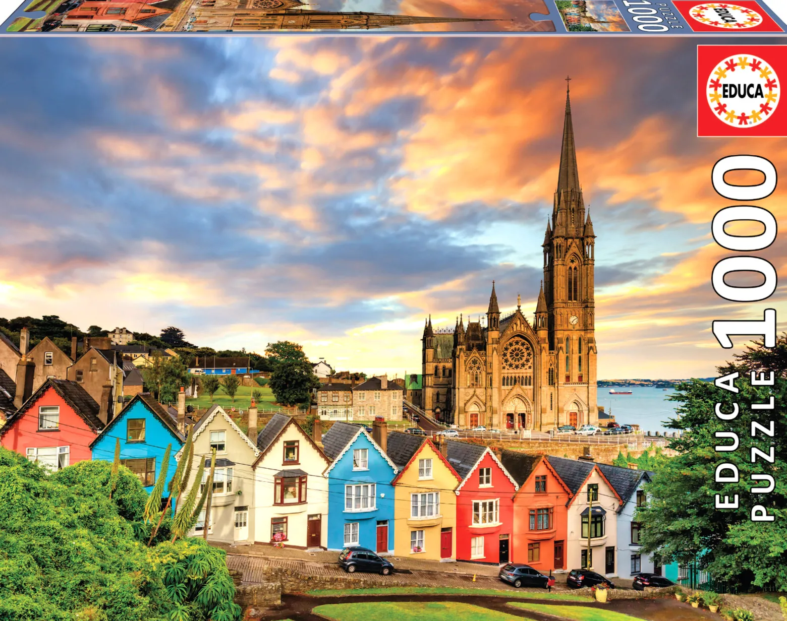 Puzzle 1000 el. Katedra św. Kolmana / Cobh / Irlandia