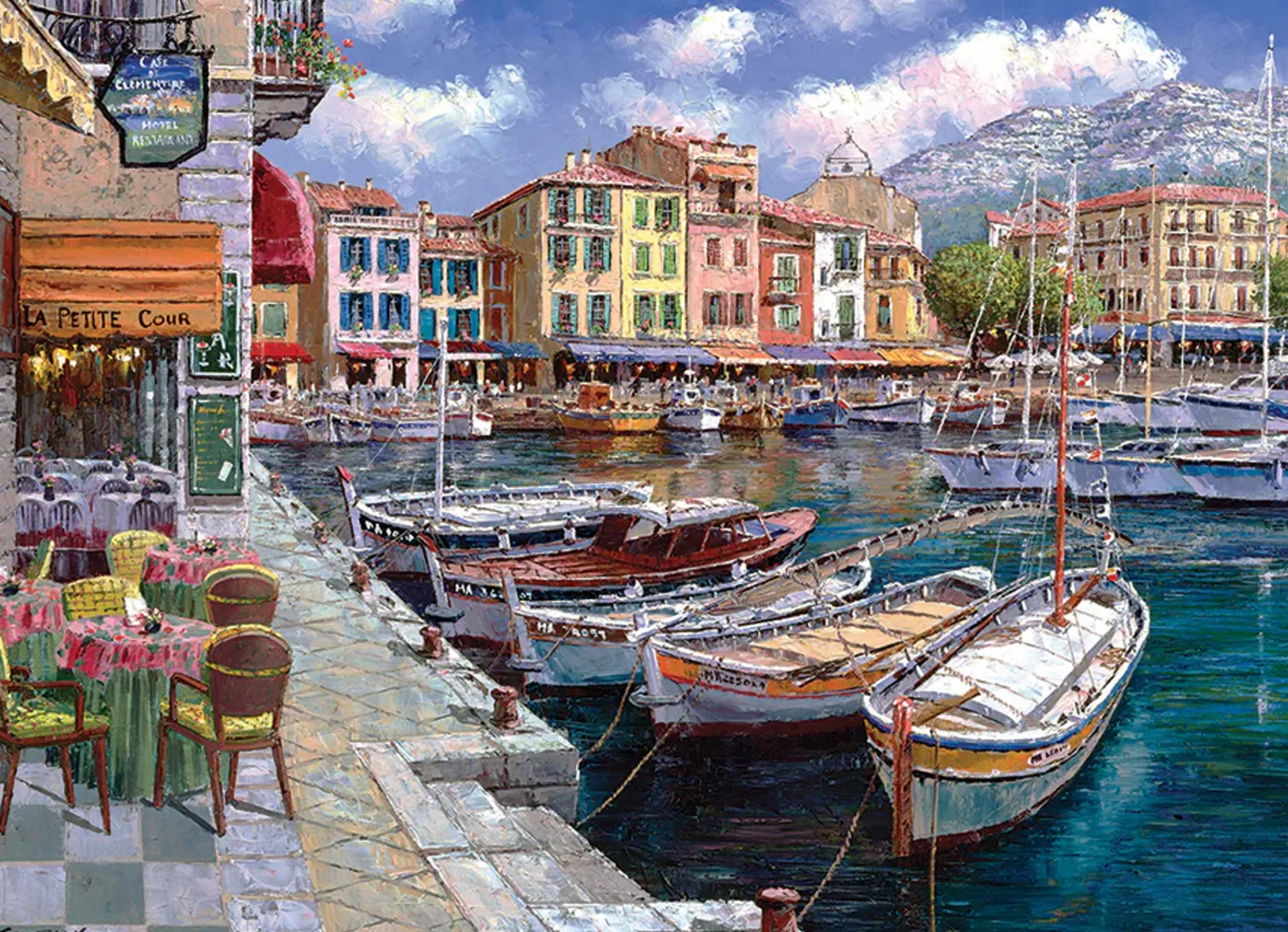 Puzzle 1000 el. Kawka we Francji
