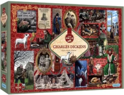 Puzzle 1000 el. Klub Książki: Charles Dickens