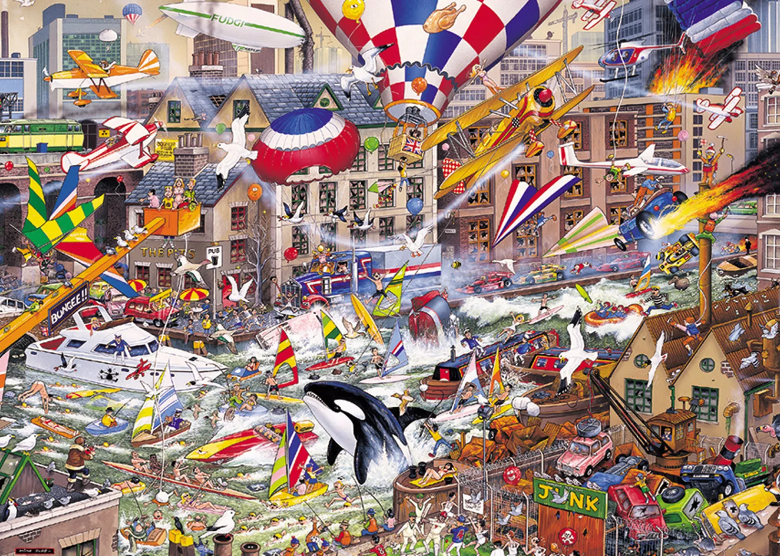 Puzzle 1000 el. Kocham weekend