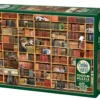 Puzzle 1000 el. Kocia biblioteka
