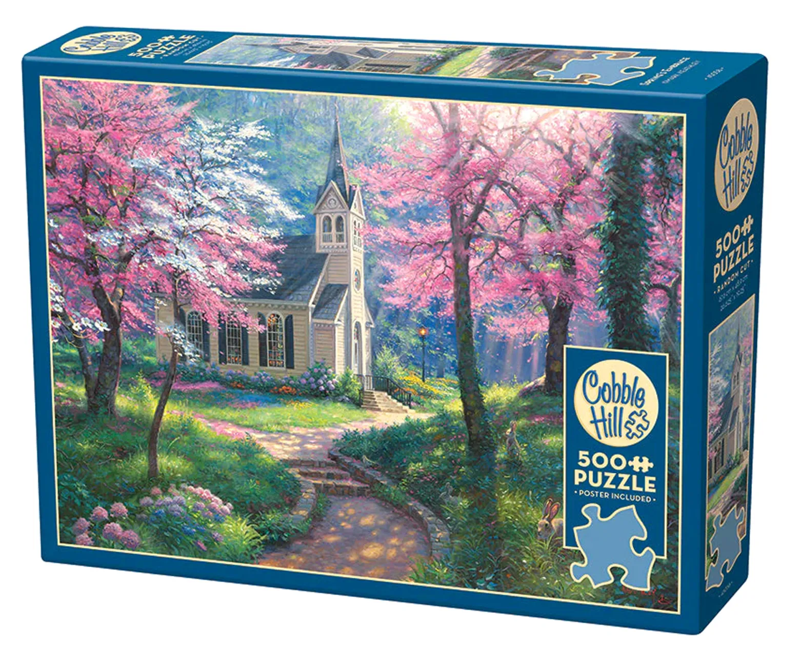 Puzzle 500 el. Kościółek w lesie