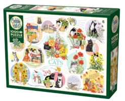 Puzzle 1000 el. Kocie myśli