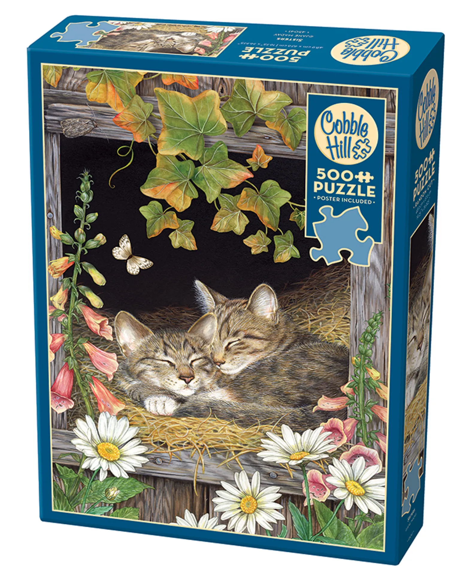Puzzle 500 el. Kocie rodzeństwo