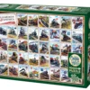 Puzzle 1000 el. Kolej w Stanach Zjednoczonych