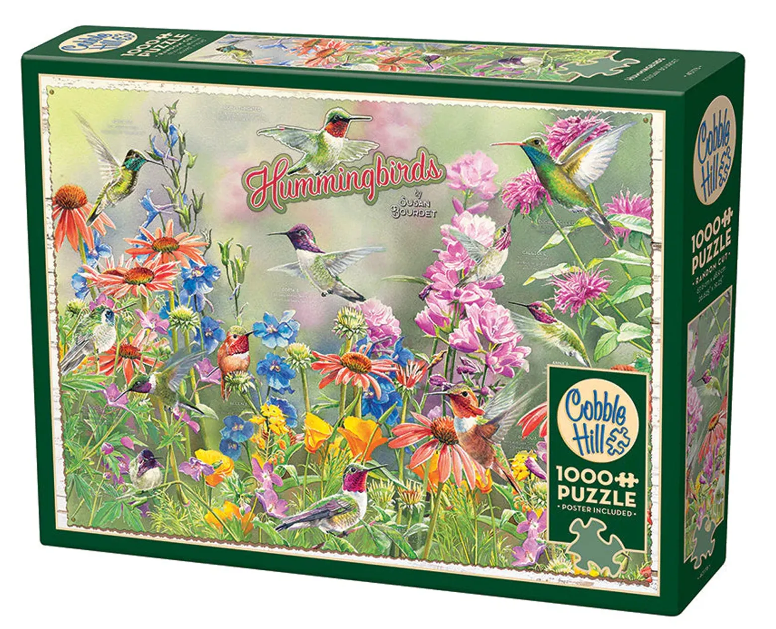 Puzzle 1000 el. Kolibry