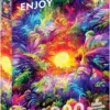 Puzzle 1000 el. Kolorowa dżungla