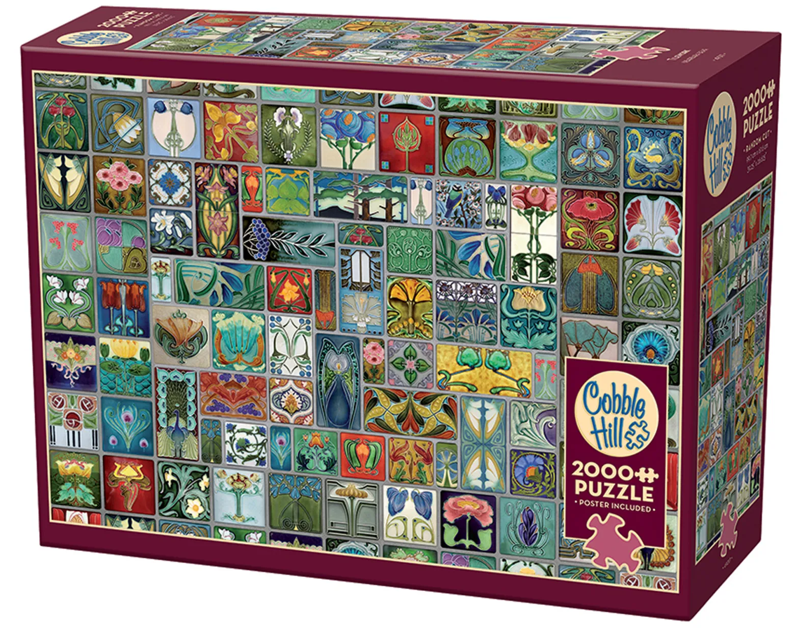 Puzzle 2000 el. Kolorowa mozaika