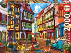 Puzzle 2000 el. Kolorowa uliczka