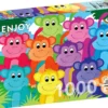 Puzzle 1000 el. Kolorowe małpy