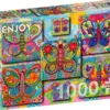 Puzzle 1000 el. Kolorowe motyle