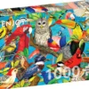 Puzzle 1000 el. Kolorowe ptaki