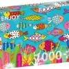 Puzzle 1000 el. Kolorowe ryby