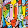 Puzzle 1000 el. Kolorowe twarze