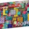 Puzzle 1000 el. Kolorowe wzory 4
