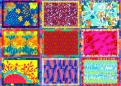 Puzzle 1000 el. Kolorowe wzory 5