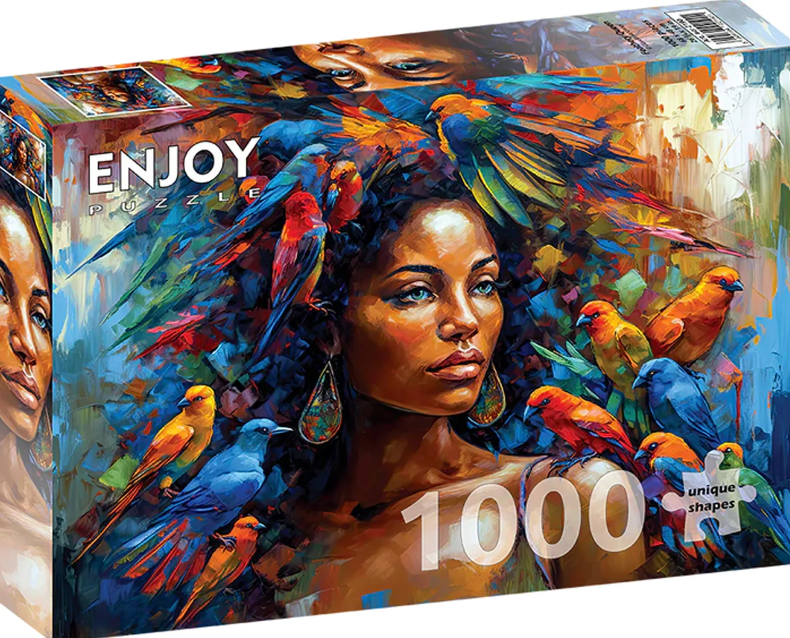 Puzzle 1000 el. Kolorowy pióropusz