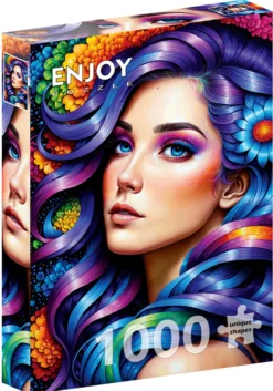 Puzzle 1000 el. Kolorowy portret