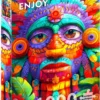 Puzzle 1000 el. Kolorowy totem