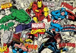 Puzzle 1000 el. Komiksy Marvela