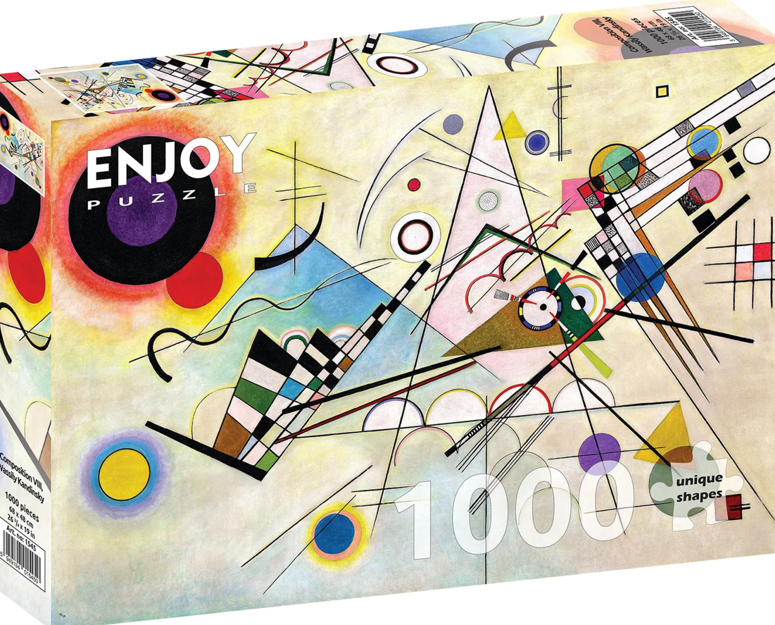 Puzzle 1000 el. Kompozycja VIII, Wassily Kandinsky